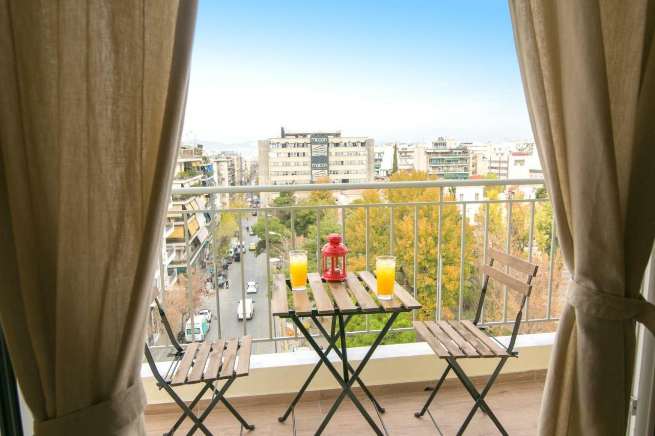 Appartamento Magnificent Luxury Retrostyle Flat Acropolis View Atene Esterno foto