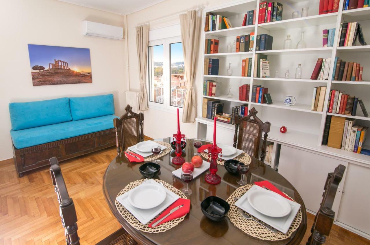 Appartamento Magnificent Luxury Retrostyle Flat Acropolis View Atene Esterno foto