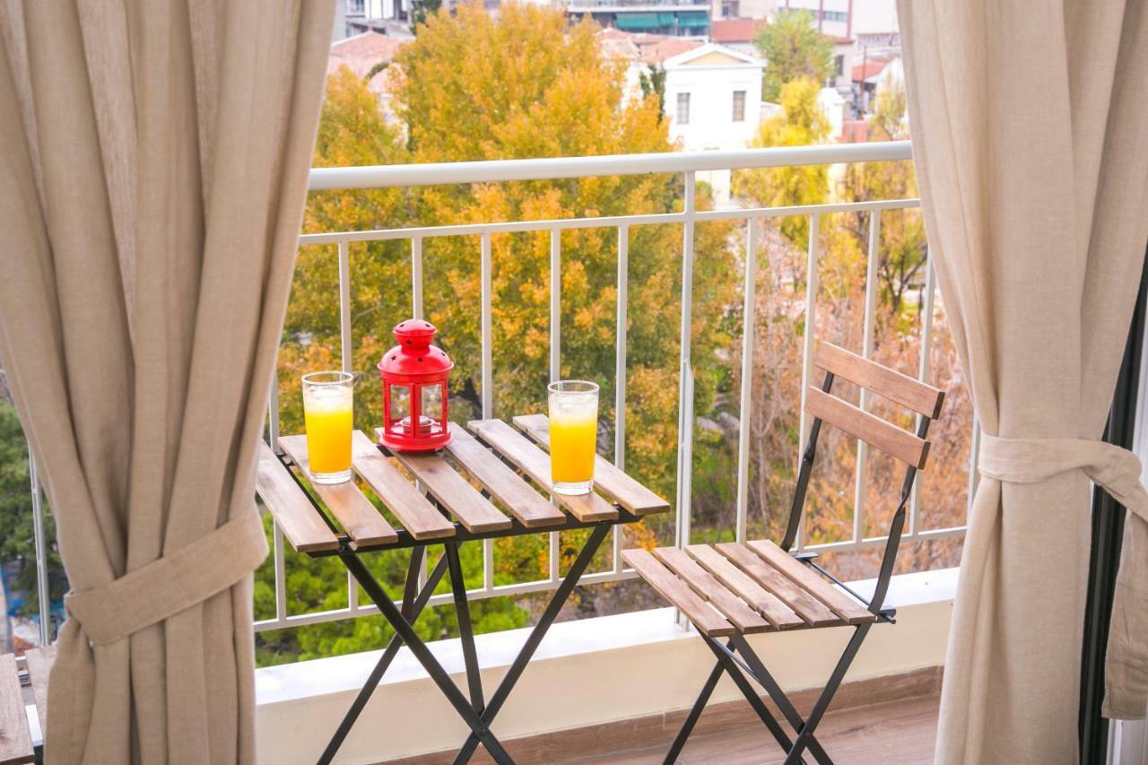 Appartamento Magnificent Luxury Retrostyle Flat Acropolis View Atene Esterno foto